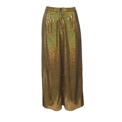 Laura Citron Women's Gold Isabella Pant