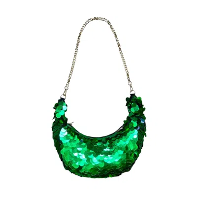 Laura Citron Women's Green Donna Bag - Emerald
