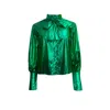Laura Citron Women's Green Roxi Blouse