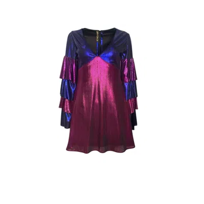 Laura Citron Women's Pink / Purple / Blue Mamba Dress In Multi