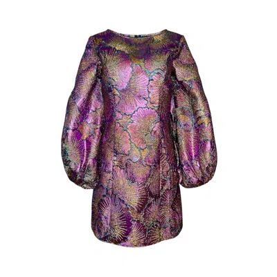 Laura Citron Women's Purple Botanica Dress
