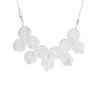 Laura Daili Women's Neutrals / Silver Royal – Blown Glass Bubbles Necklace