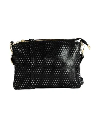Laura Di Maggio Woman Cross-body Bag Black Size - Leather
