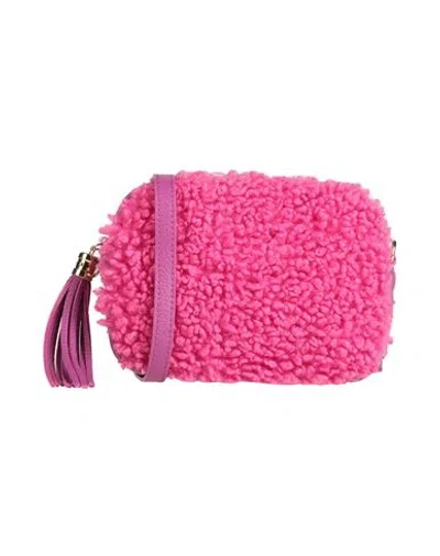 Laura Di Maggio Woman Cross-body Bag Fuchsia Size - Leather In Pink