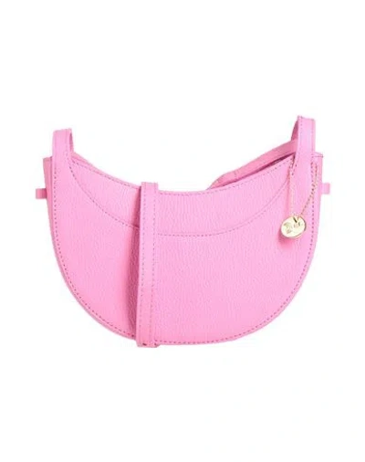 Laura Di Maggio Woman Cross-body Bag Fuchsia Size - Leather In Pink