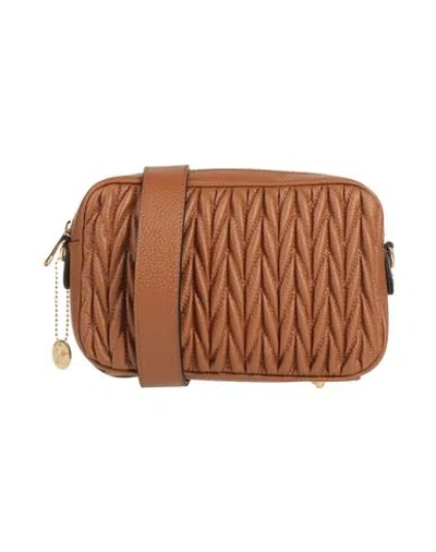 Laura Di Maggio Woman Cross-body Bag Tan Size - Leather In Brown
