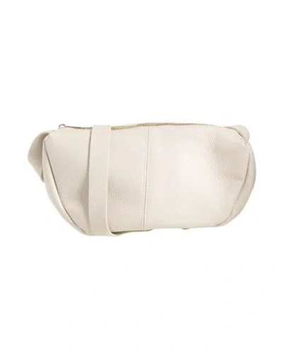 Laura Di Maggio Woman Cross-body Bag Cream Size - Leather In White