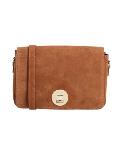 Laura Di Maggio Woman Cross-body Bag Tan Size - Leather In Brown