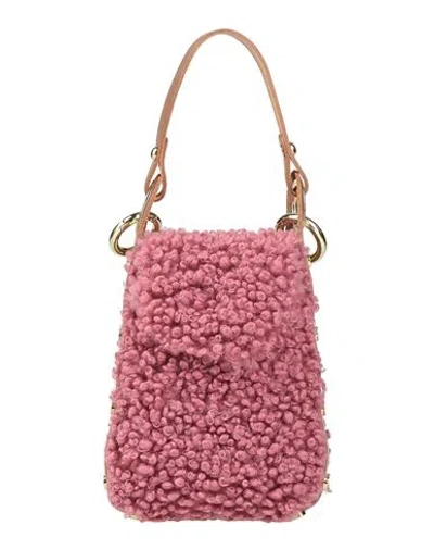 Laura Di Maggio Woman Handbag Antique Rose Size - Leather In Pink