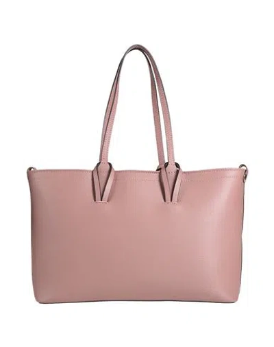 Laura Di Maggio Woman Handbag Antique Rose Size - Leather In Pink