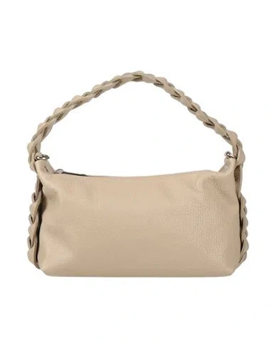 Laura Di Maggio Woman Handbag Beige Size - Leather