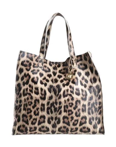 Laura Di Maggio Woman Handbag Beige Size - Leather In Sand