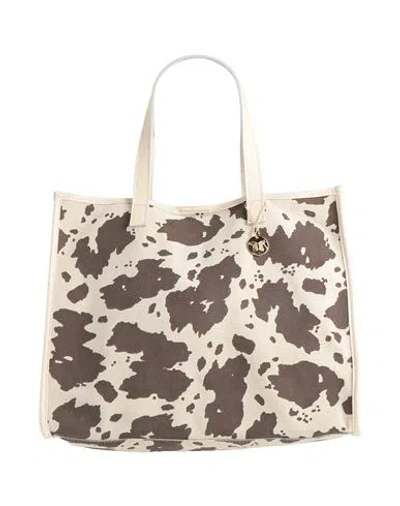 Laura Di Maggio Woman Handbag Beige Size - Leather In Sand