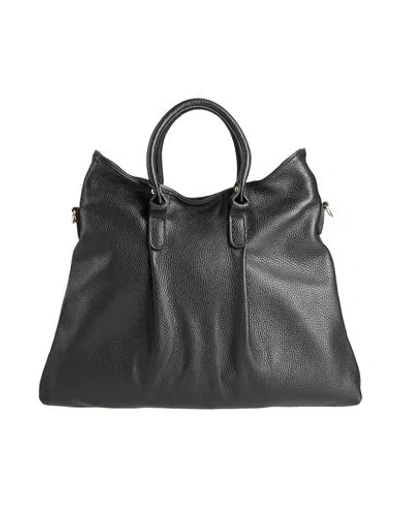 Laura Di Maggio Woman Handbag Black Size - Calfskin
