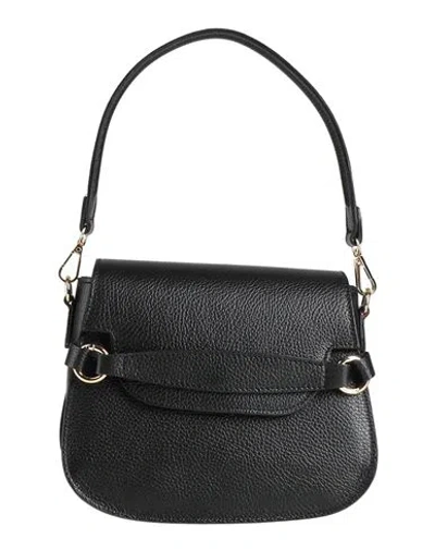 Laura Di Maggio Woman Handbag Black Size - Leather