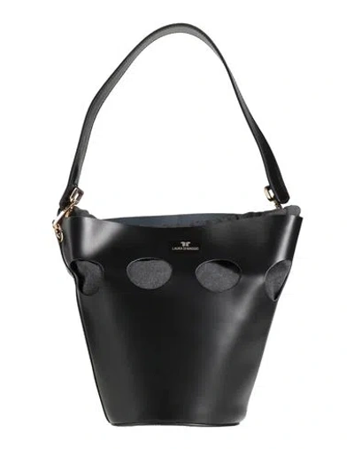 Laura Di Maggio Woman Handbag Black Size - Leather
