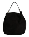 Laura Di Maggio Woman Handbag Black Size - Leather