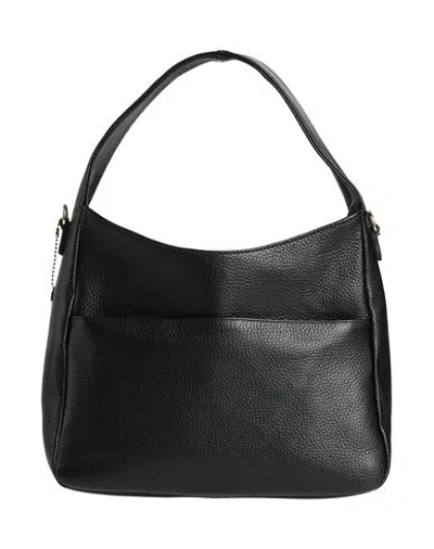 Laura Di Maggio Woman Handbag Black Size - Leather