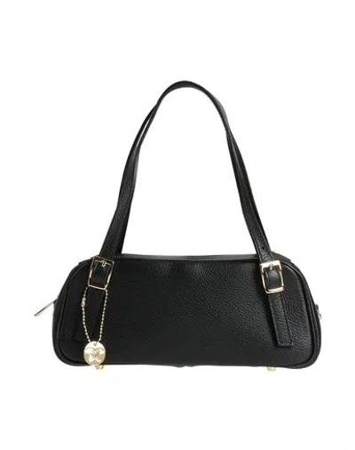Laura Di Maggio Woman Handbag Black Size - Leather