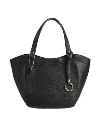 Laura Di Maggio Woman Handbag Black Size - Leather