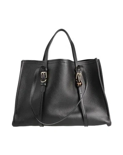 Laura Di Maggio Woman Handbag Black Size - Leather