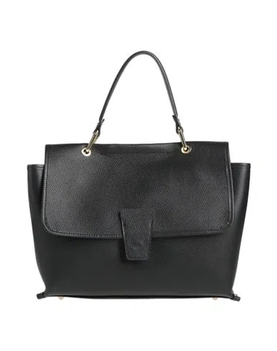 Laura Di Maggio Woman Handbag Black Size - Leather