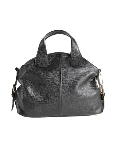 Laura Di Maggio Woman Handbag Black Size - Leather