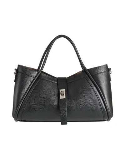 Laura Di Maggio Woman Handbag Black Size - Leather