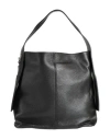Laura Di Maggio Woman Handbag Black Size - Leather