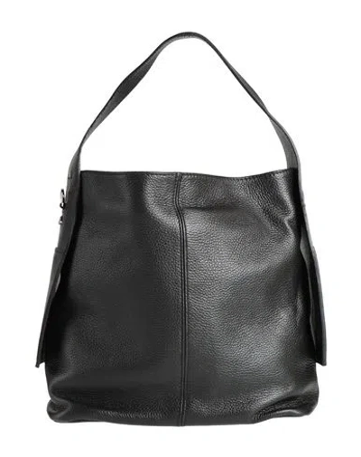 Laura Di Maggio Woman Handbag Black Size - Leather