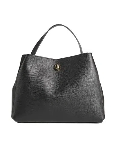 Laura Di Maggio Woman Handbag Black Size - Leather