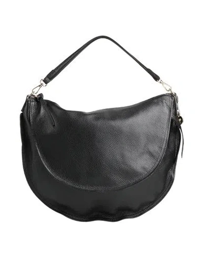 Laura Di Maggio Woman Handbag Black Size - Leather