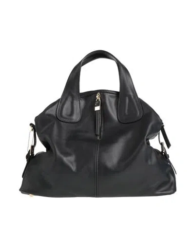 Laura Di Maggio Woman Handbag Black Size - Leather