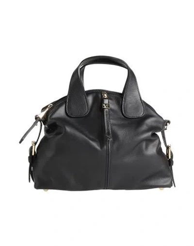 Laura Di Maggio Woman Handbag Black Size - Leather