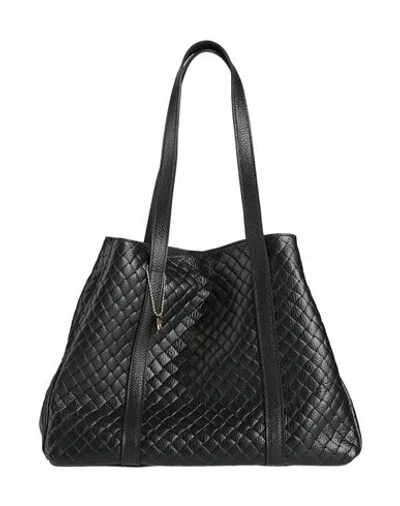 Laura Di Maggio Woman Handbag Black Size - Leather