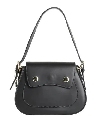 Laura Di Maggio Woman Handbag Black Size - Leather