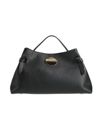 Laura Di Maggio Woman Handbag Black Size - Leather