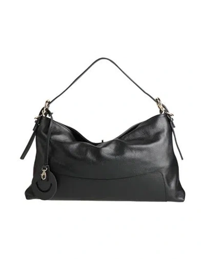 Laura Di Maggio Woman Handbag Black Size - Leather