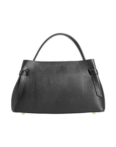 Laura Di Maggio Woman Handbag Black Size - Leather