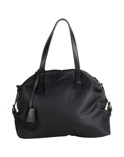 Laura Di Maggio Woman Handbag Black Size - Textile Fibers