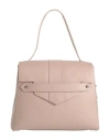 Laura Di Maggio Woman Handbag Blush Size - Leather In Pink