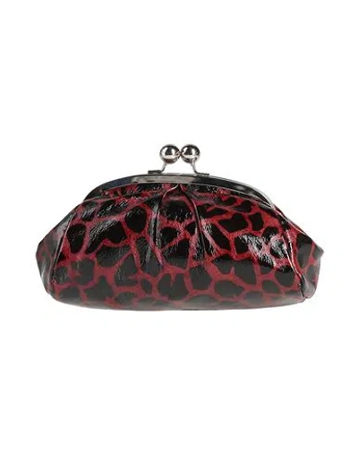 Laura Di Maggio Woman Handbag Brick Size - Leather In Red