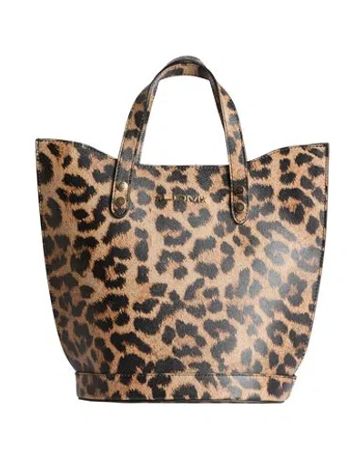Laura Di Maggio Woman Handbag Brown Size - Leather