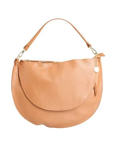 Laura Di Maggio Woman Handbag Brown Size - Leather