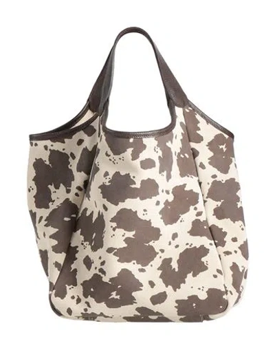 Laura Di Maggio Woman Handbag Brown Size - Leather