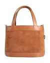 Laura Di Maggio Woman Handbag Camel Size - Leather In Sand