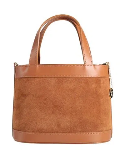 Laura Di Maggio Woman Handbag Camel Size - Leather In Sand