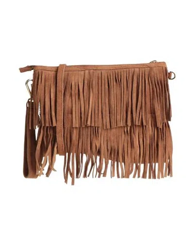 Laura Di Maggio Woman Handbag Camel Size - Leather In Sand