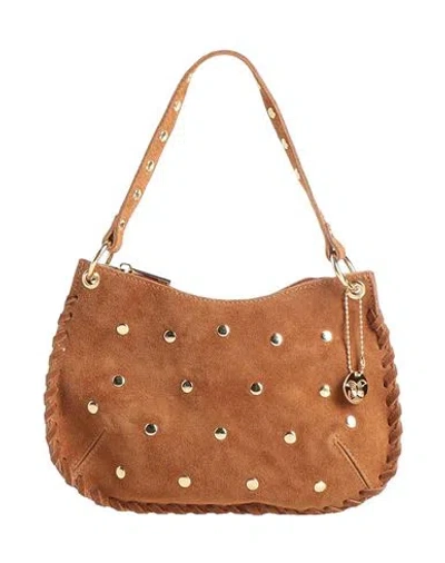 Laura Di Maggio Woman Handbag Camel Size - Leather In Sand