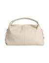 Laura Di Maggio Woman Handbag Cream Size - Leather In White